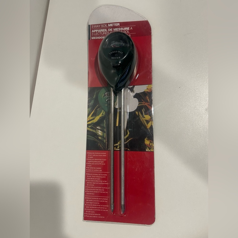 Three-Way Soil Meter